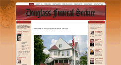 Desktop Screenshot of douglassfuneral.com